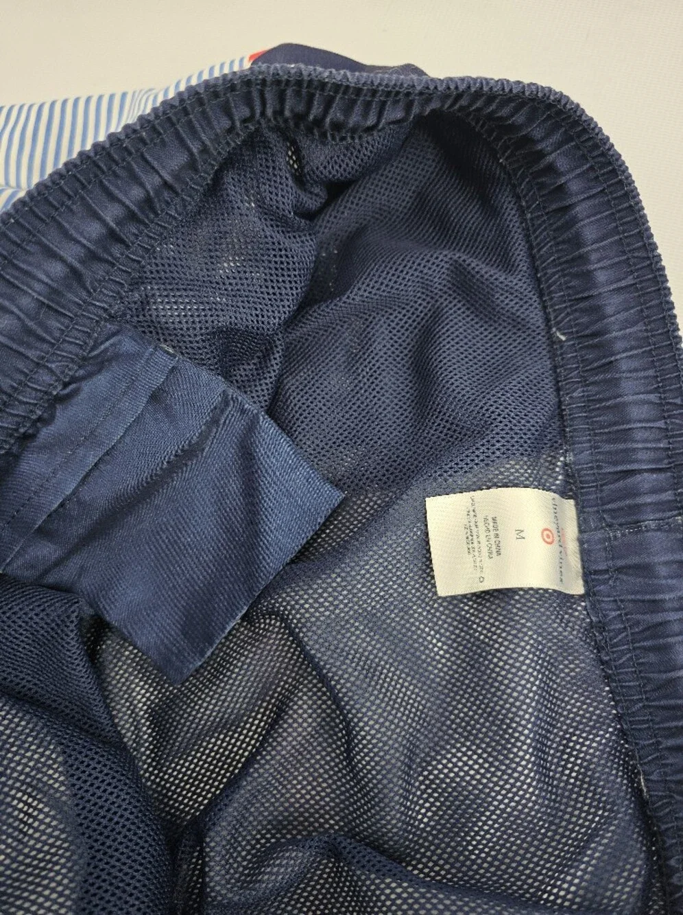 Vineyard Vines Blue Striped Swim Trunks Men's Size Medium